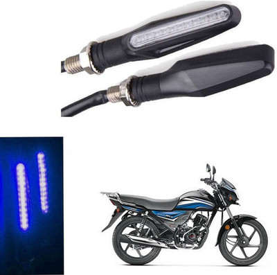 REPLEY Front, Rear LED Indicator Light for Honda CB Trigger(Blue)