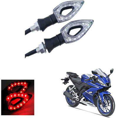 REPLEY Front, Rear LED Indicator Light for Hero Avenger 150(Red)