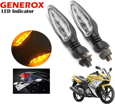 Generox Front, Rear, Side LED Indicator Light for Yamaha R15 V1(Yellow)