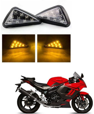 REPLEY Front, Rear LED Indicator Light for Hyosung GT650R(Yellow)