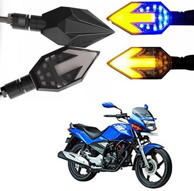 BRPEARl Side LED Indicator Light for Hero CBZ TYPE 1(Blue, Amber)