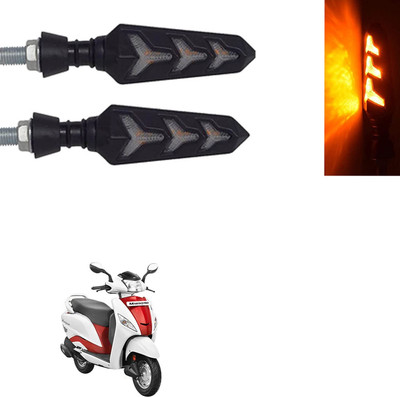 Vagary Front, Rear LED Indicator Light for Hero Maestro(Yellow)