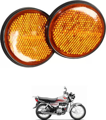 E-Shoppe Front, Rear, Side LED Indicator Light for Hero HF Dawn(Orange)