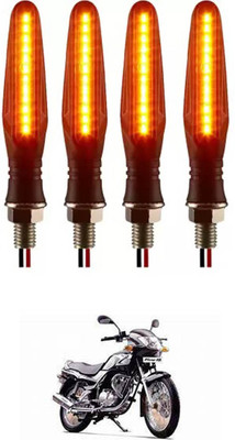 E-Shoppe Front, Rear, Side LED Indicator Light for TVS Fiero F2(Yellow)