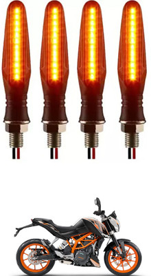 E-Shoppe Front, Rear, Side LED Indicator Light for KTM Universal For Bike(Yellow)