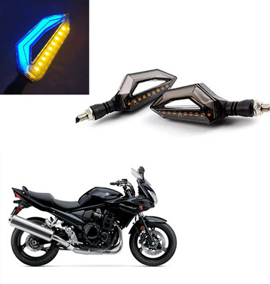 Vagary Front, Rear LED Indicator Light for Suzuki Bandit(Blue, Yellow)