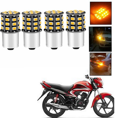 REPLEY Front, Rear LED Indicator Light for Honda Dream Yuga(Orange)