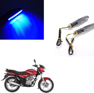 Vagary Front, Rear LED Indicator Light for Bajaj Discover 125 M(Blue)