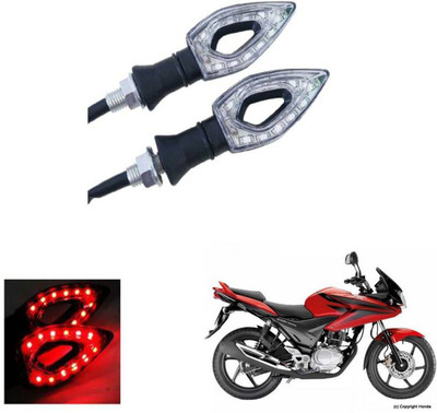 REPLEY Front, Rear LED Indicator Light for Honda CBF Stunner(Red)