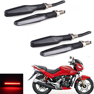 REPLEY Front, Rear LED Indicator Light for Hero CBZ Xtreme(Red)