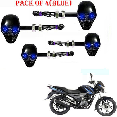 BXtremeZ Side LED Indicator Light for Bajaj Discover 125 M(Blue)