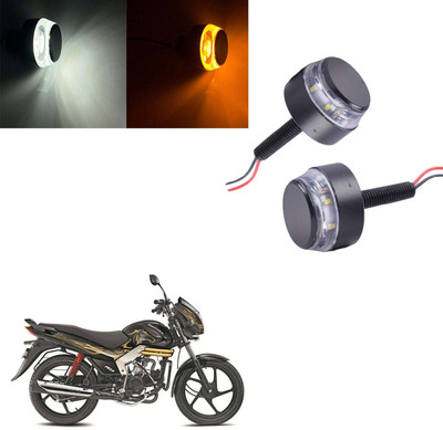 Vagary Front LED Indicator Light for Mahindra Centuro(White, Amber)