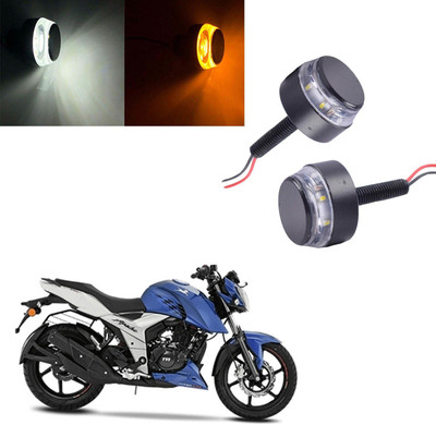 Vagary Front LED Indicator Light for TVS Apache RTR 160(White, Amber)