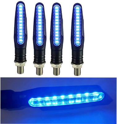 BR TrandZ Side LED Indicator Light for Universal For Bike Universal For Bike(Blue)