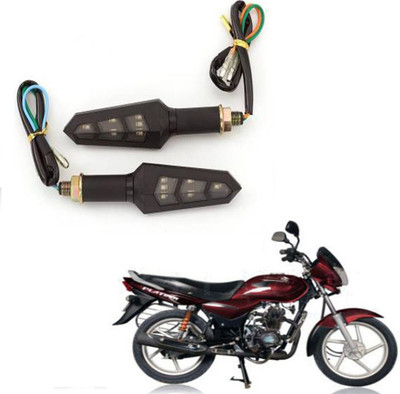 BXtremeZ Side LED Indicator Light for Bajaj Platina 100 DTS-i(Orange)