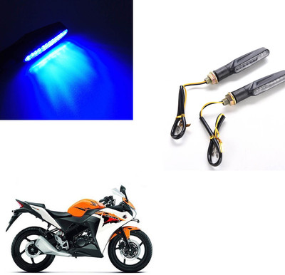 Vagary Front, Rear LED Indicator Light for Honda CBR 150R(Blue)