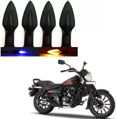 BRPEARl Side LED Indicator Light for Bajaj Avenger(Blue, Amber)