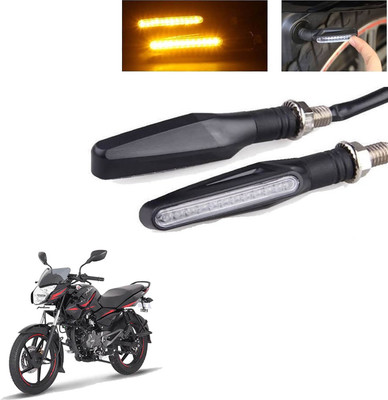 Vagary Front, Rear LED Indicator Light for Bajaj Pulsar 135 LS(Yellow)