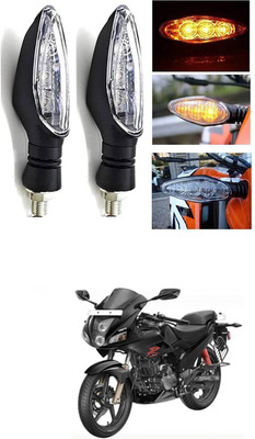 LOVMOTO Front, Rear LED Indicator Light for TVS Jupiter(Multicolor)