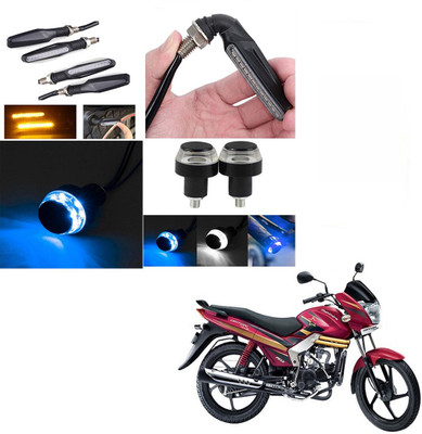 BR TrendZ Side LED Indicator Light for Mahindra Centuro(Yellow, Blue)