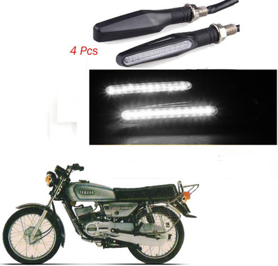 BXtremeZ Front, Rear LED Indicator Light for Yamaha RX 100(White)