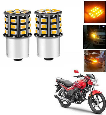 REPLEY Front, Rear LED Indicator Light for Hero Passion Pro(Orange)
