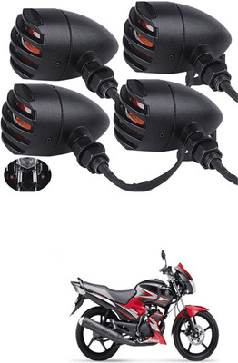 LOVMOTO Front, Rear LED Indicator Light for TVS Sport(Yellow)