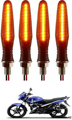 E-Shoppe Front, Rear, Side LED Indicator Light for Yamaha Gladiator(Yellow)