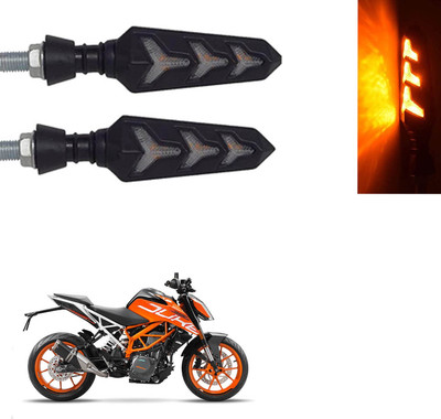 Vagary Front, Rear LED Indicator Light for KTM Duke 390(Yellow)