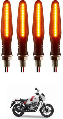 E-Shoppe Front, Rear, Side LED Indicator Light for Bajaj V 150(Yellow)