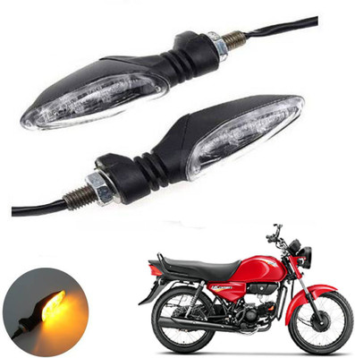 REPLEY Front, Rear LED Indicator Light for Hero HF Deluxe(Yellow)