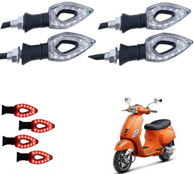 REPLEY Front, Rear LED Indicator Light for Hero SS 125(Red)