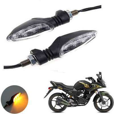 REPLEY Front, Rear LED Indicator Light for TVS Fazer(Yellow)