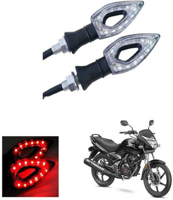 REPLEY Front, Rear LED Indicator Light for Hero Passion Pro(Red)
