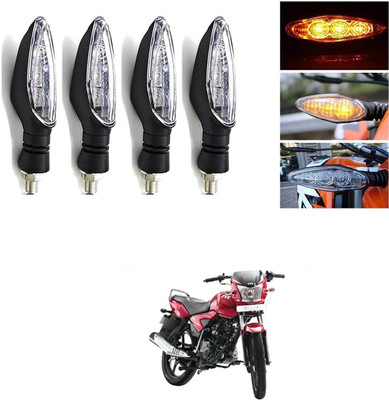 LOVMOTO Front, Rear LED Indicator Light for TVS Jive(Yellow)
