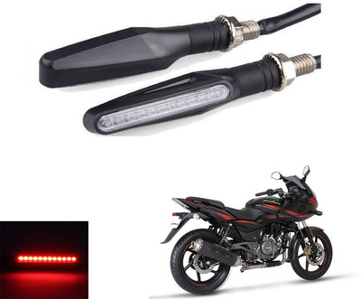 REPLEY Front, Rear LED Indicator Light for Bajaj Pulsar 220(Red)