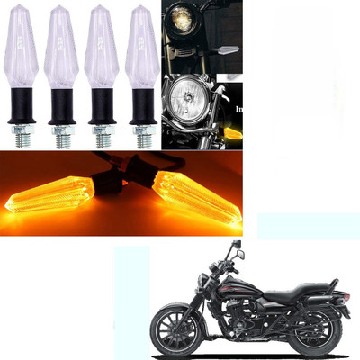 RawatZ Side LED Indicator Light for Bajaj Avenger 200(Yellow)