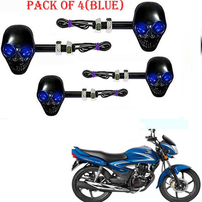 BR TrendZ Side LED Indicator Light for Honda CB Shine(Blue)