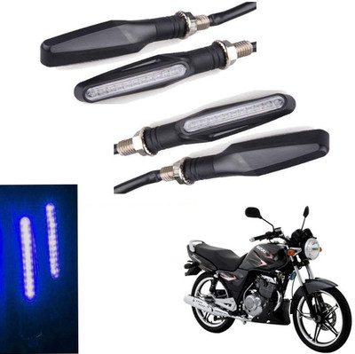REPLEY Front, Rear LED Indicator Light for Suzuki GS(Blue)