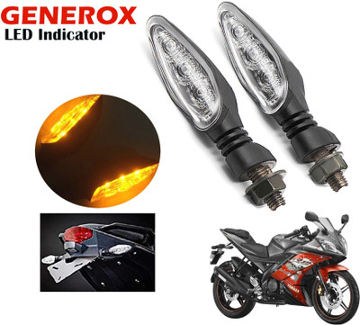 Generox Front, Rear, Side LED Indicator Light for Yamaha R15 V2(Yellow)