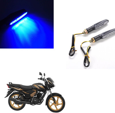 Vagary Front, Rear LED Indicator Light for TVS Star City(Blue)