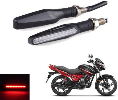 REPLEY Front, Rear LED Indicator Light for Hero Glamour(Red)
