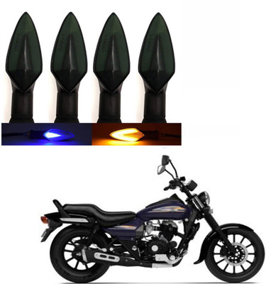 BRPEARl Side LED Indicator Light for Bajaj Avenger 150(Blue, Yellow)