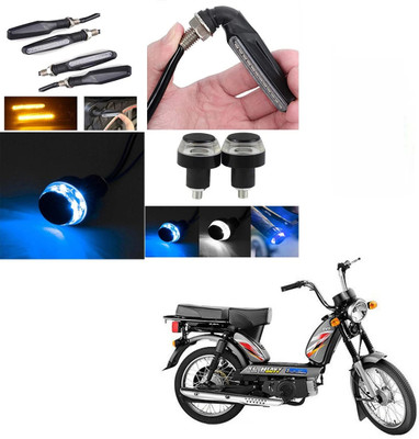 BR TrendZ Side LED Indicator Light for TVS Heavy Duty Super XL(Yellow, Blue)