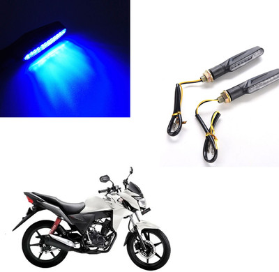 Vagary Front, Rear LED Indicator Light for Honda CB Twister(Blue)