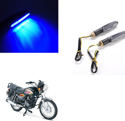 Vagary Front, Rear LED Indicator Light for TVS Max 4R(Blue)