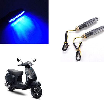 Vagary Front, Rear LED Indicator Light for Piaggio Vespa LX(Blue)