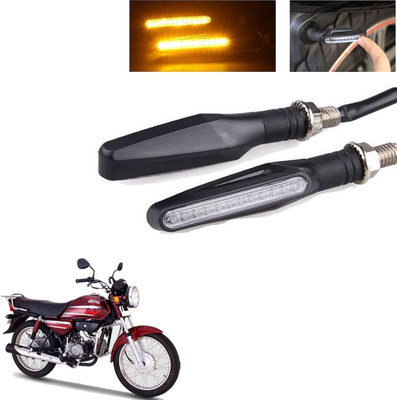 Vagary Front, Rear LED Indicator Light for Honda CD Dawn(Yellow)