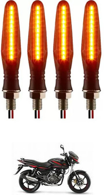 E-Shoppe Front, Rear, Side LED Indicator Light for Bajaj Pulsar 150(Yellow)