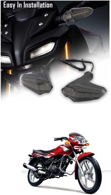 LOVMOTO Front, Rear LED Indicator Light for Hero Splendor NXG(Multicolor)